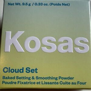Kosas Cloud Set Baked Setting/Smoothing/ Brightening Pink Powder in Candy. New!